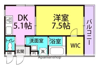 AILE南塚口【3階】の間取り