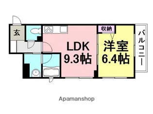 SHA MAISON JOY【303号室】の間取り