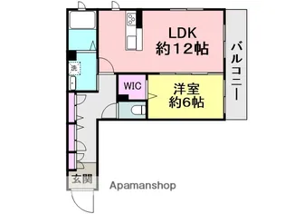 メゾンあすなろ【303号室】の間取り