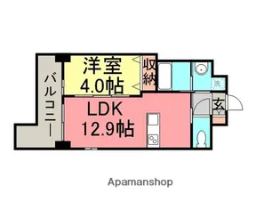 リエール武庫之荘【6階】の間取り