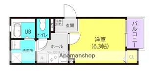 ALEGRIA尼崎西本町【2階】の間取り