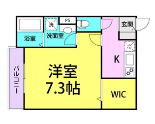 ジーメゾン尼崎東【3階】の間取り