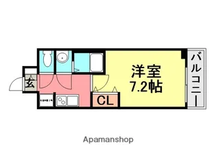 フレシール昭和通【702号室】の間取り