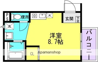 CAMELLIAカメリア【2階】の間取り