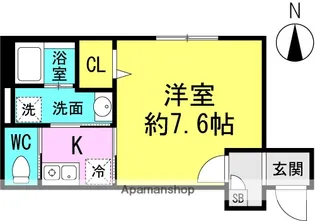 ALEGRIA武庫之荘【1階】の間取り