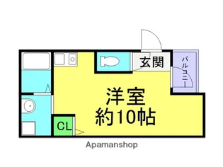 SOLE【3階】の間取り
