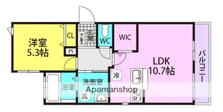 LE AMIE(ル・アミー)【2階】の間取り