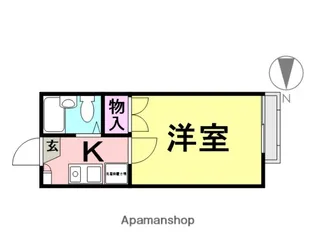 ミツマツ1【206号室】の間取り