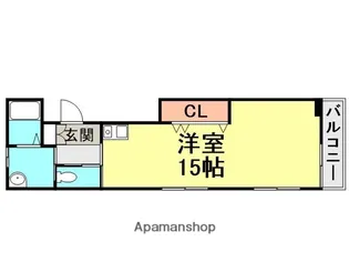 コージンマンション立花【301号室】の間取り