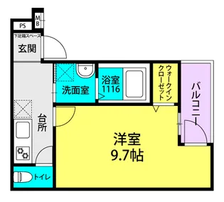 フジパレス阪急園田EAST2番館【3階】の間取り