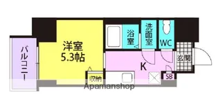 フォーリアライズ昭和南通1【3階】の間取り