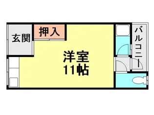 大黒文化【2階】の間取り