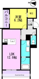 SHAMAISON VERDE【2階】の間取り