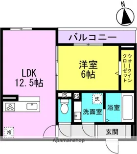 プチ ドルチェ【3階】の間取り