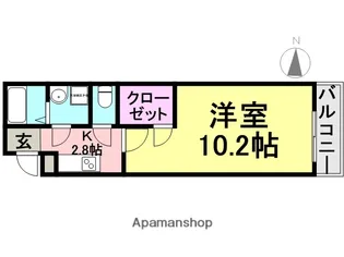 フジパレス尼崎西難波【3階】の間取り