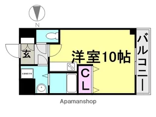 オズレジデンス尼崎【5階】の間取り