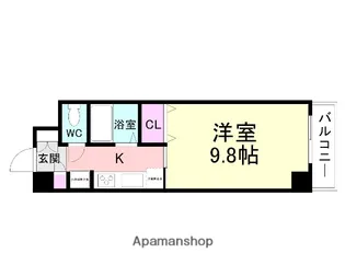 ウィステリア2【506号室】の間取り