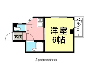 サニーハイツ【202号室】の間取り