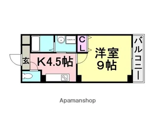 サン・ブルーム【1階】の間取り