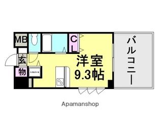 アーデン塚口【8階】の間取り