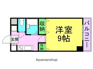 エストゥディオ甲子園口【2階】の間取り