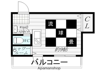 グレイスマンション2番館【301号室】の間取り