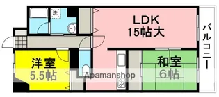 プラマー2番館【604号室】の間取り