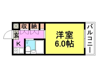 アーバンヴィレッジ武庫之荘【4階】の間取り