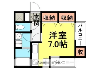 ヴィゴラス武庫之荘【202号室】の間取り
