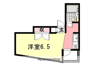キューブ東武庫之荘1【301号室】の間取り