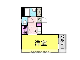 メゾン出口【302号室】の間取り