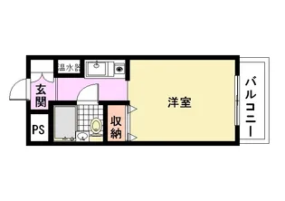 メルベールマウンテンヴィレッジ【4階】の間取り