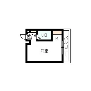 ダイドーメゾン武庫之荘6【4階】の間取り