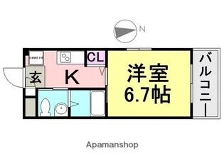 Dolce Amaro【3階】の間取り