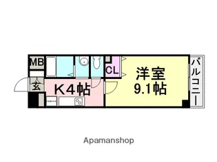 BLOOM LIFE TSUKAGUCHI【2階】の間取り