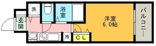 プレサンス神戸裁判所前デリシア【0703号室】の間取り