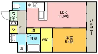 グレイスガーデン【1階】の間取り
