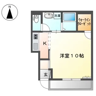 メゾン・オランジュ【1階】の間取り