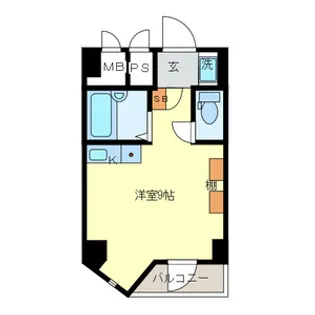 ドミール寺尾【3階】の間取り