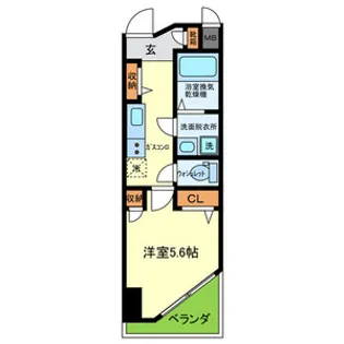 デコール神戸Ⅰ【2階】の間取り