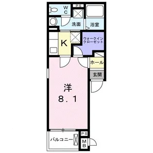 セントアイ【2階】の間取り