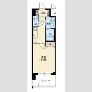 スプランディッド王子公園【0604号室】の間取り