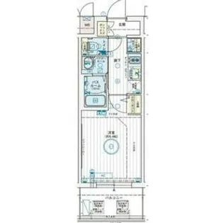 1Kの間取り画像