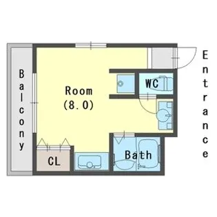 リバーライス11【1階】の間取り