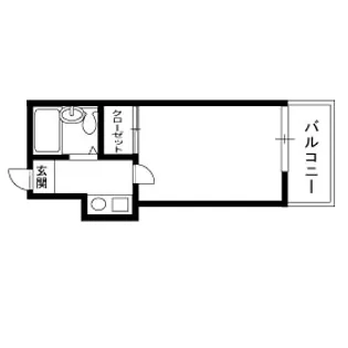 レオパレス長田【202号室】の間取り