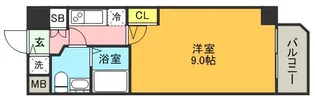 SーRESIDENCE神戸磯上通【13階】の間取り
