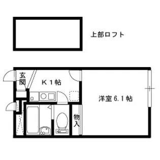 レオパレスM.Tree II【101号室】の間取り