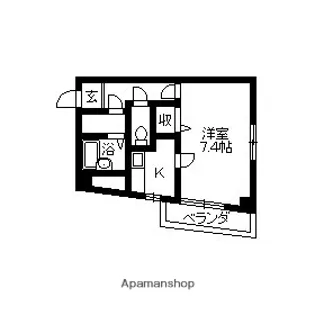 有馬サテライトマンション【3階】の間取り