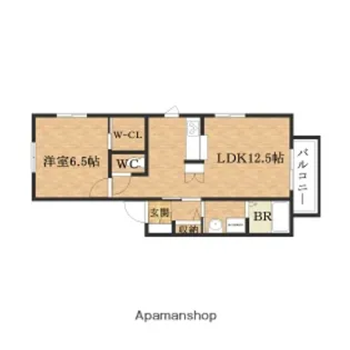 メゾンMSK【1階】の間取り