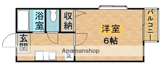 サンライフ山口【1階】の間取り